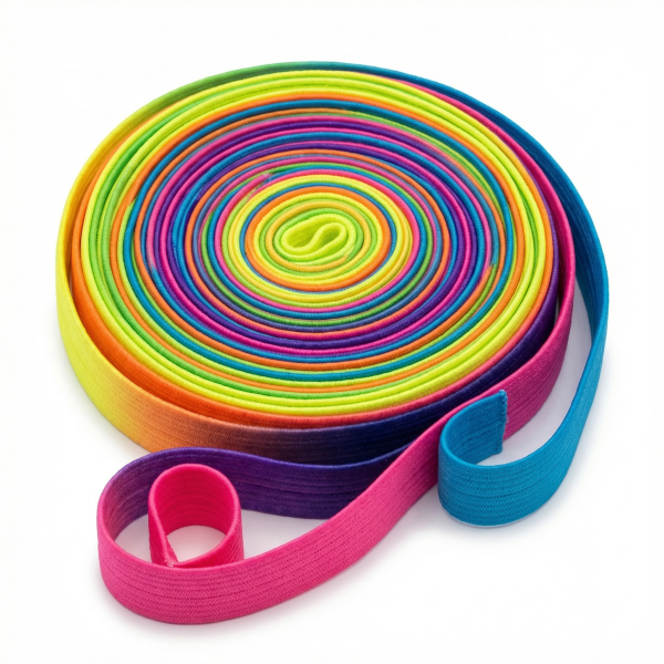 Gummitwist Kinder 6 m – Regenbogen Band Hüpfgummi Indoor & Outdoor – Spielzeug, Gartenspiele & Bewegungsspielzeug – Geschenk für Mädchen & Jungen zu Geburtstag, Weihnachten, Ostern, Einschulung